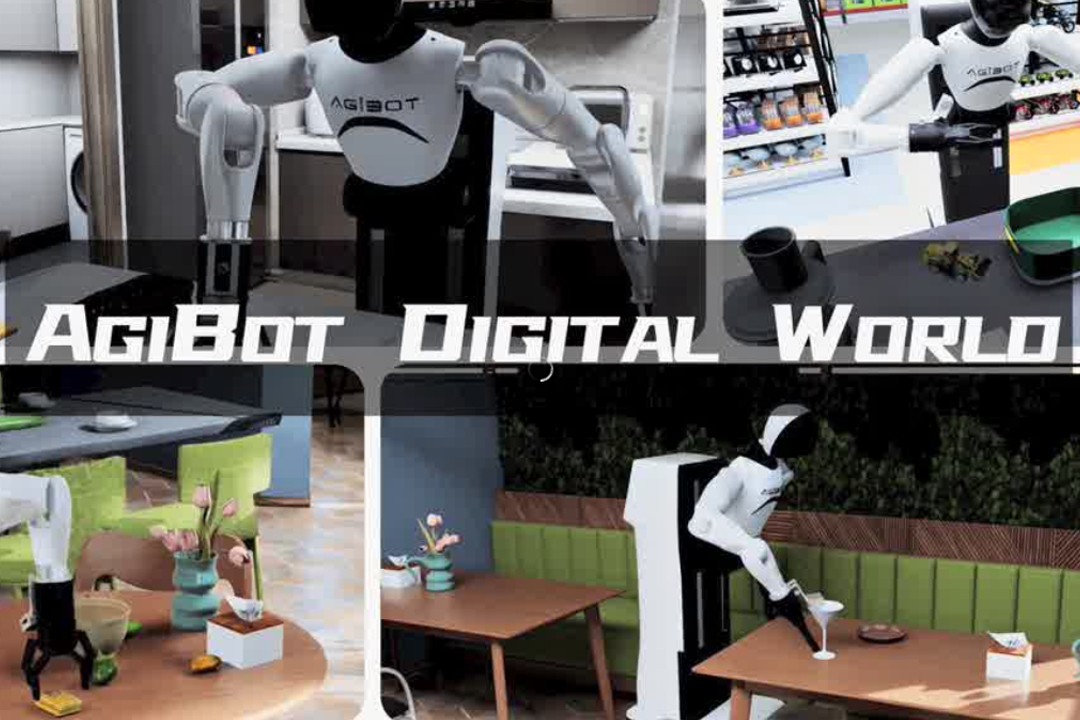 高保真模拟+全自动生成+海量数据开源！U8国际平台官网推出AgiBot Digital Wo...
